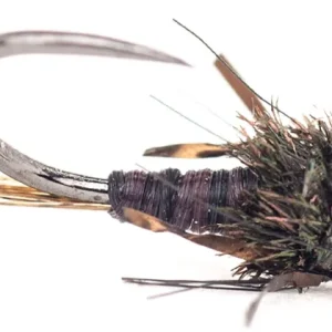 Guideline Gummy Nymph Brown Barbless-                                                                                                                                                                                                                        18